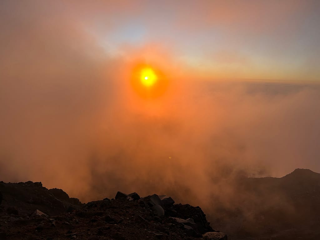 Sunrise over Chimborazo